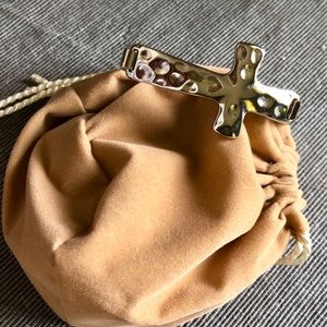 Stainless steel bracelet. 7.5” round. Never worn